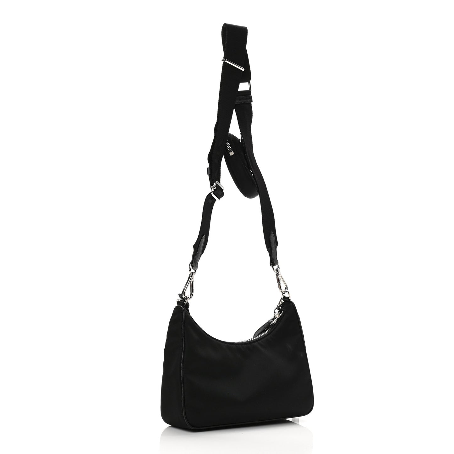 Nylon Re-Edition 2005 Shoulder Bag Black