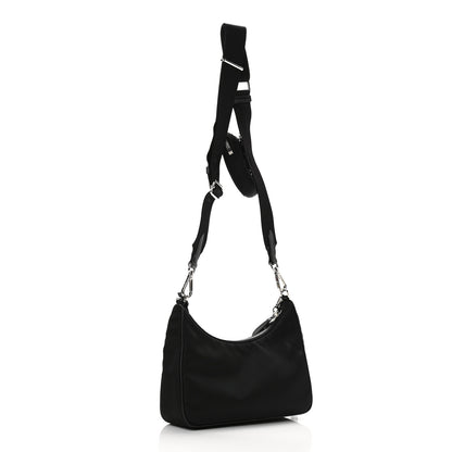 Prada Nylon Re-Edition 2005 Shoulder Bag Black 3 of 10