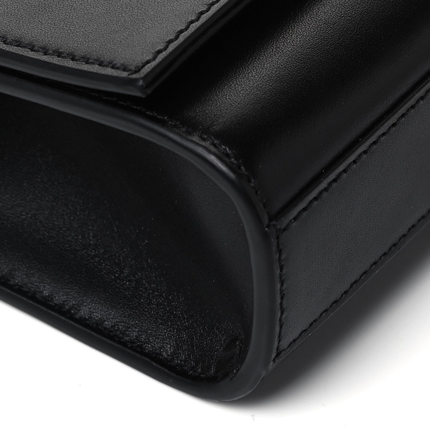 Saint Laurent Calfskin Small Classic Monogram Kate Tassel Satchel Black 5 of 8