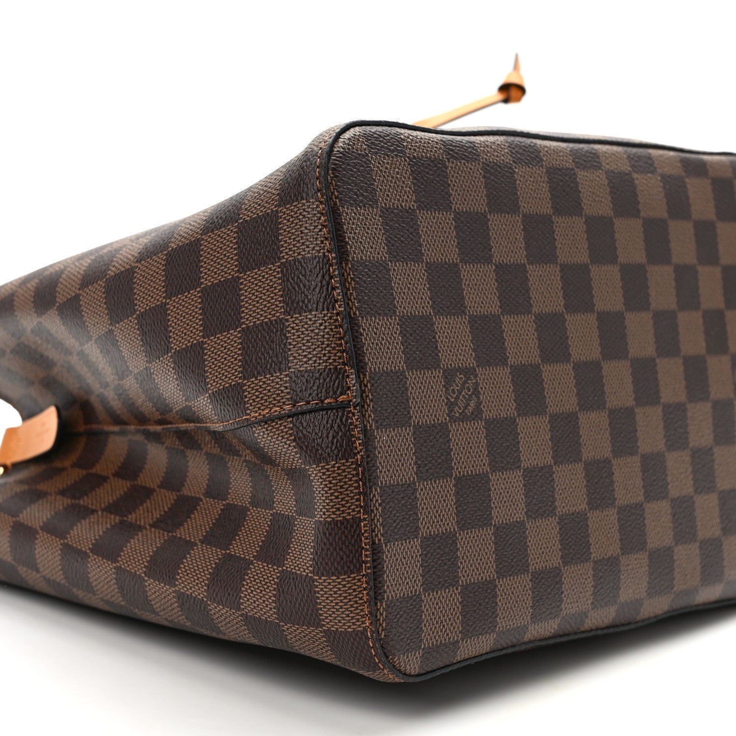 Louis Vuitton Damier Ebene Neonoe MM Safran 9 of 14