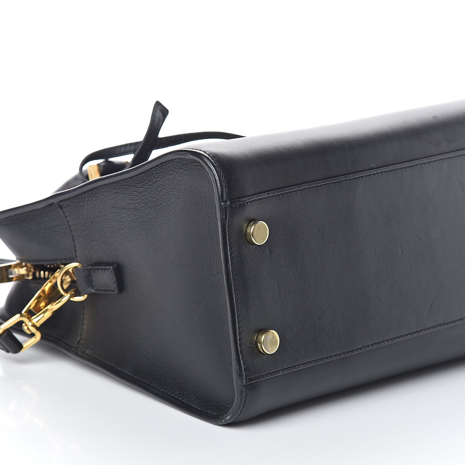 Saint Laurent Calfskin Small Monogram Cabas Black 7 of 8