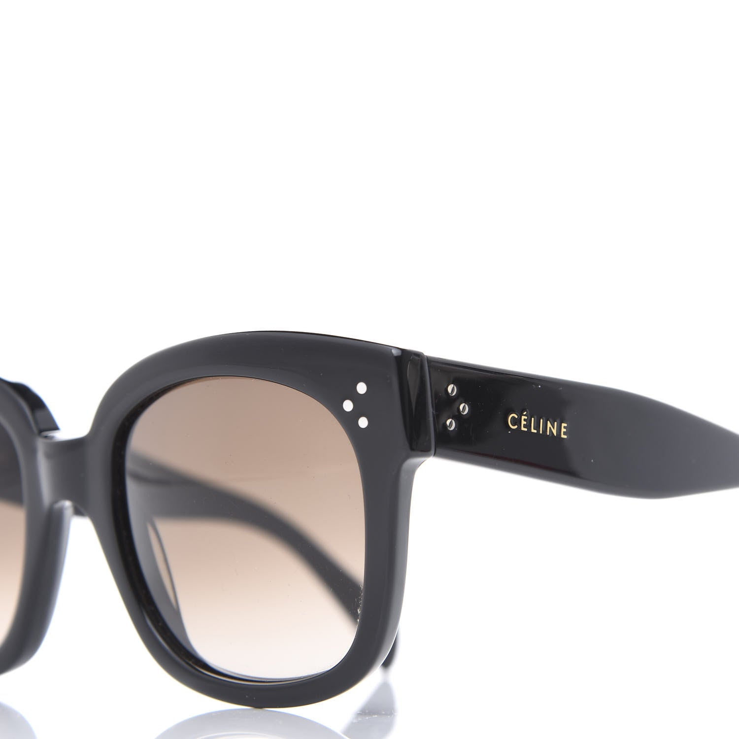 Celine New Audrey Sunglasses CL 41805/S Black 7 of 7