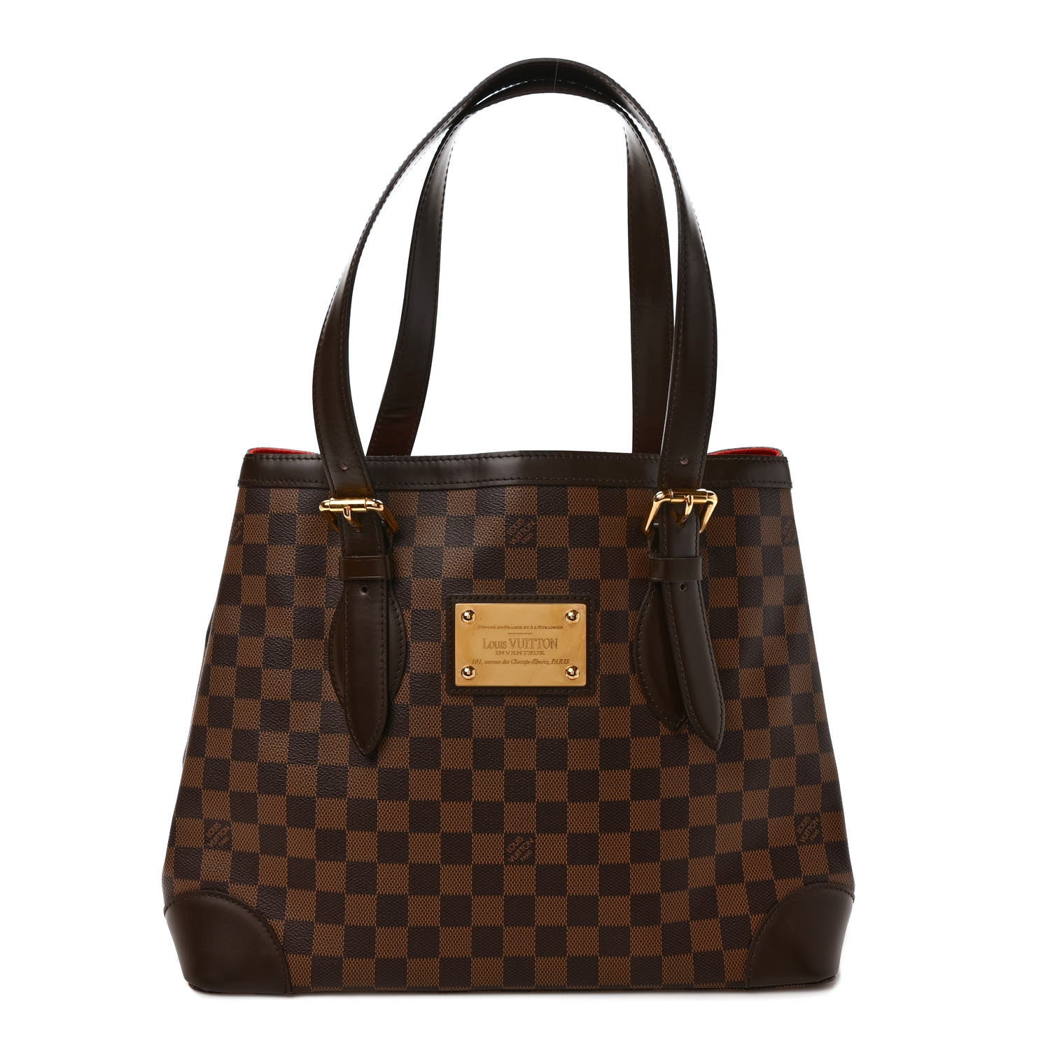 Louis Vuitton Damier Ebene Hampstead MM 1 of 10