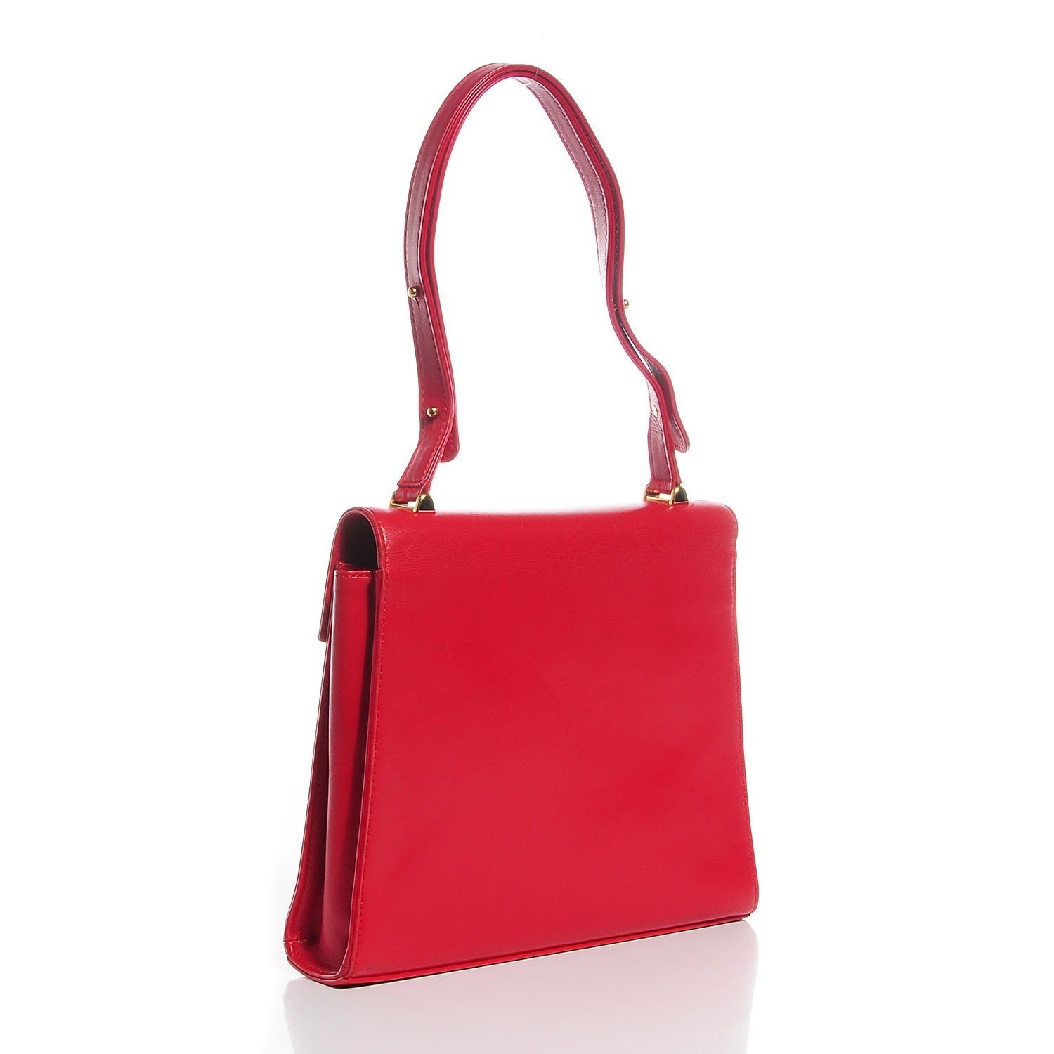 Louis Vuitton Cuir Opera Athenes Castillan Red 3 of 7