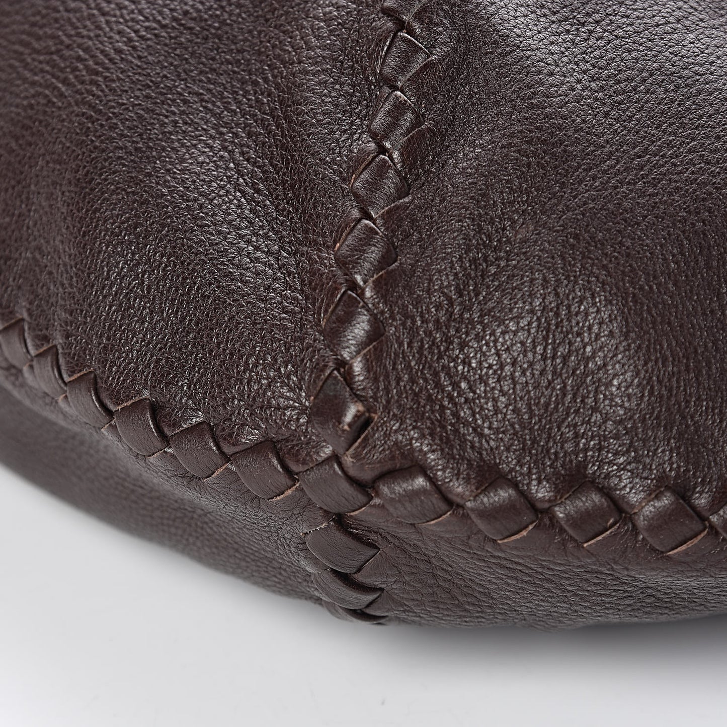 Cervo Deerskin Large Hobo Ebano