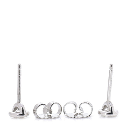 Tiffany Platinum Diamond .34ctw Elsa Peretti Diamonds By The Yard Earrings 3 of 5