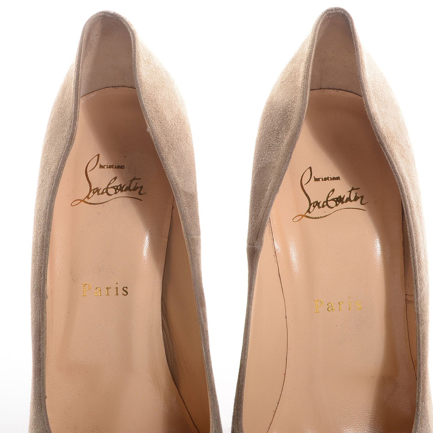 Suede Daffy 160 Pumps 41 Taupe