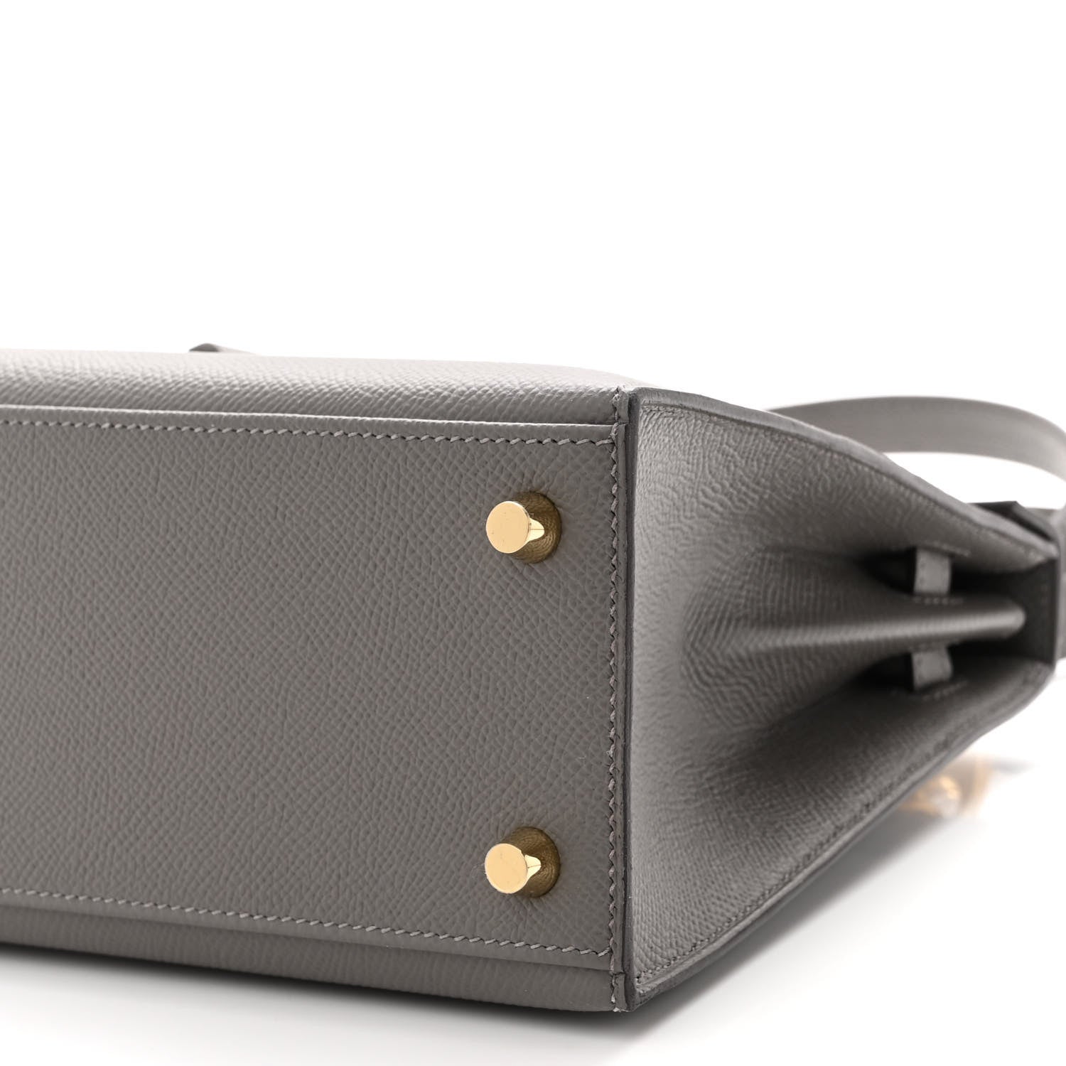 Hermes Epsom Kelly Sellier 25 Gris Meyer 9 of 9