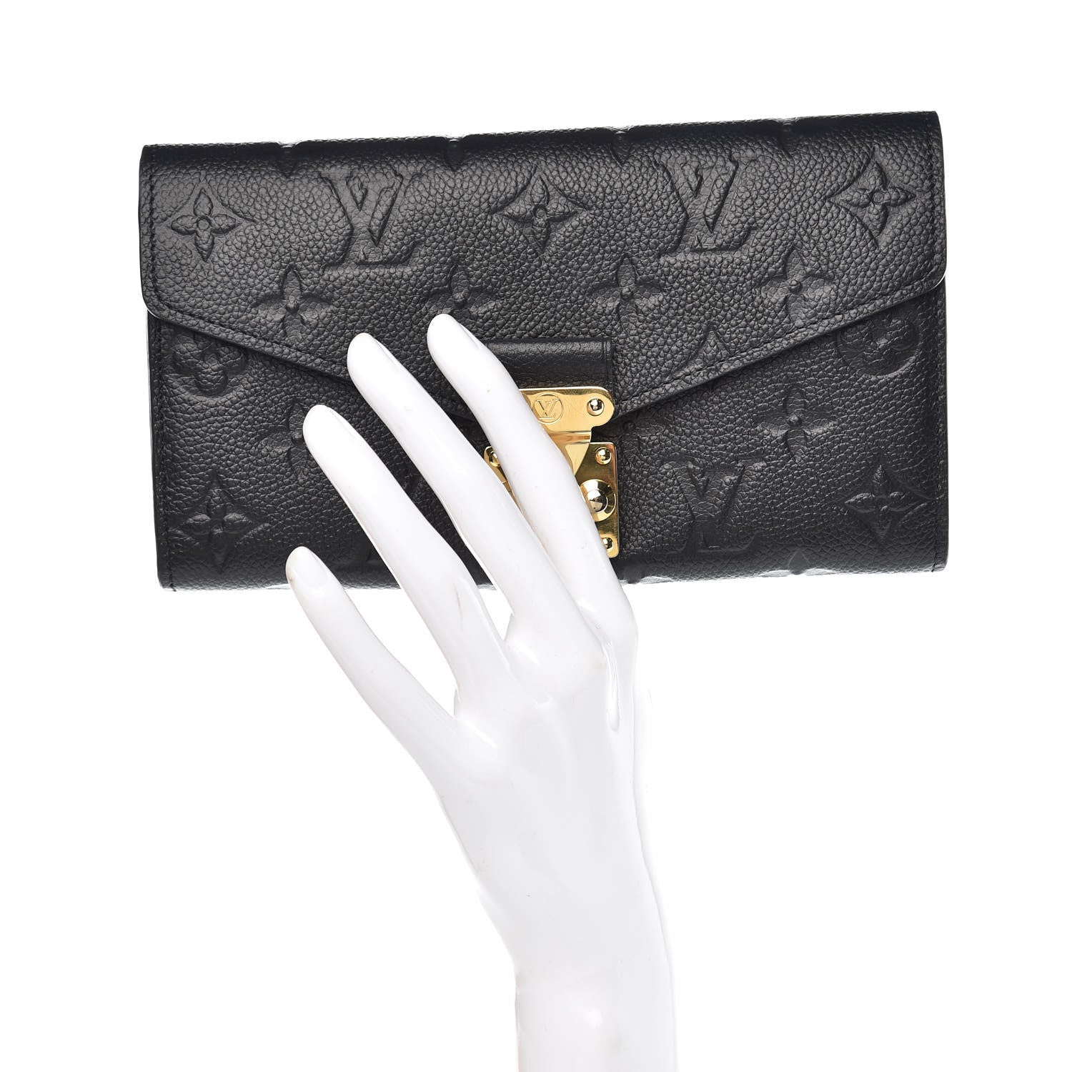 Louis Vuitton Empreinte Metis Wallet Black 2 of 8