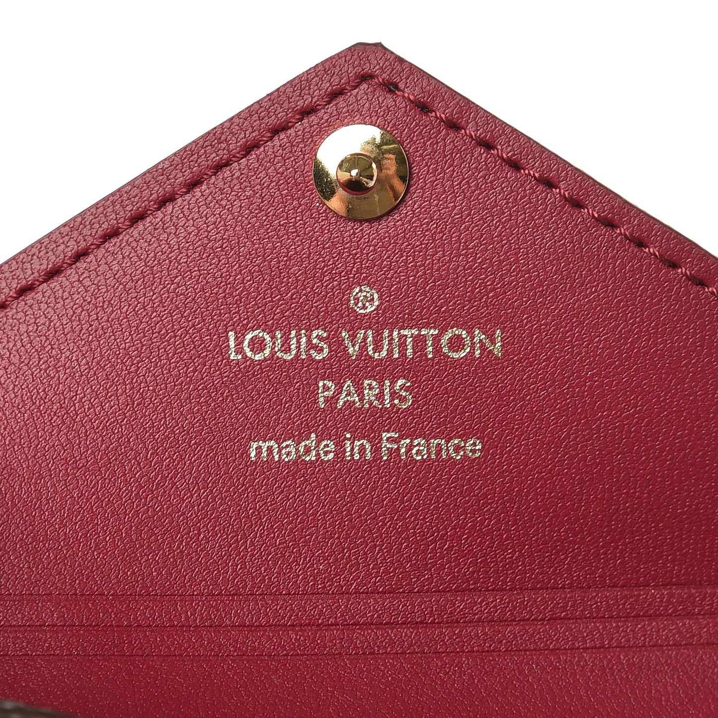 Monogram Small Kirigami Pochette Insert Fuchsia