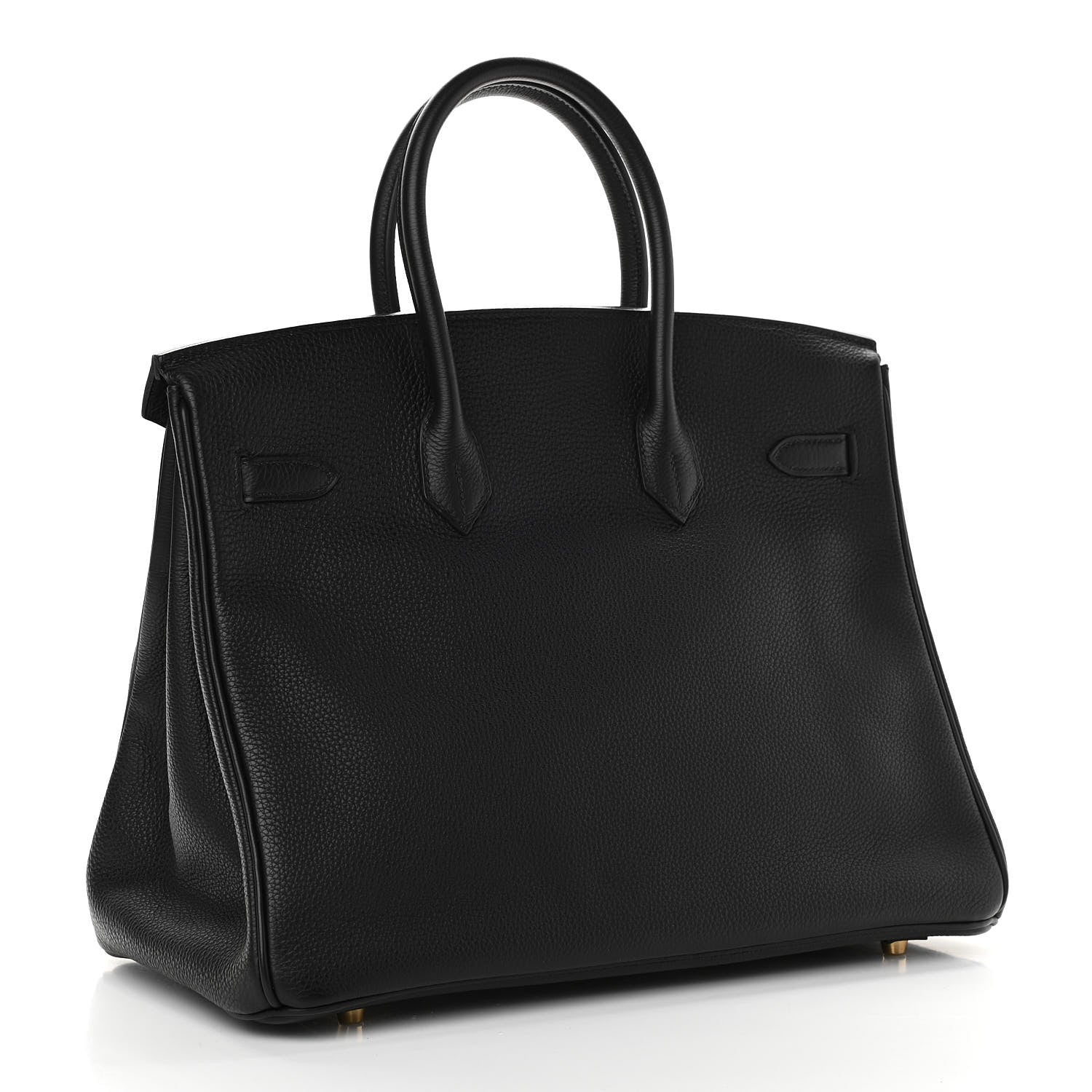 Hermes Taurillon Clemence Birkin 35 Black 3 of 11