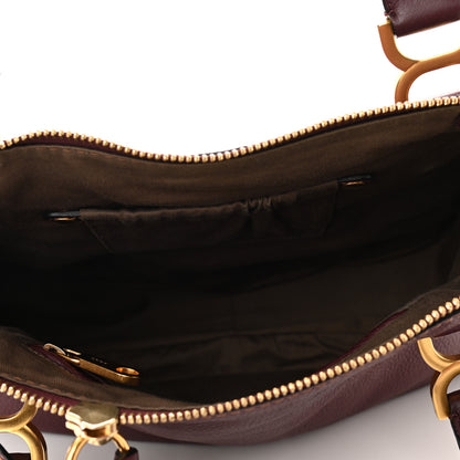Chloe Calfskin Medium Marcie Satchel Wild Purple 5 of 10