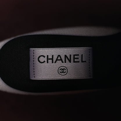 Chanel Caoutchouk CC High Boots 37 Black 8 of 10
