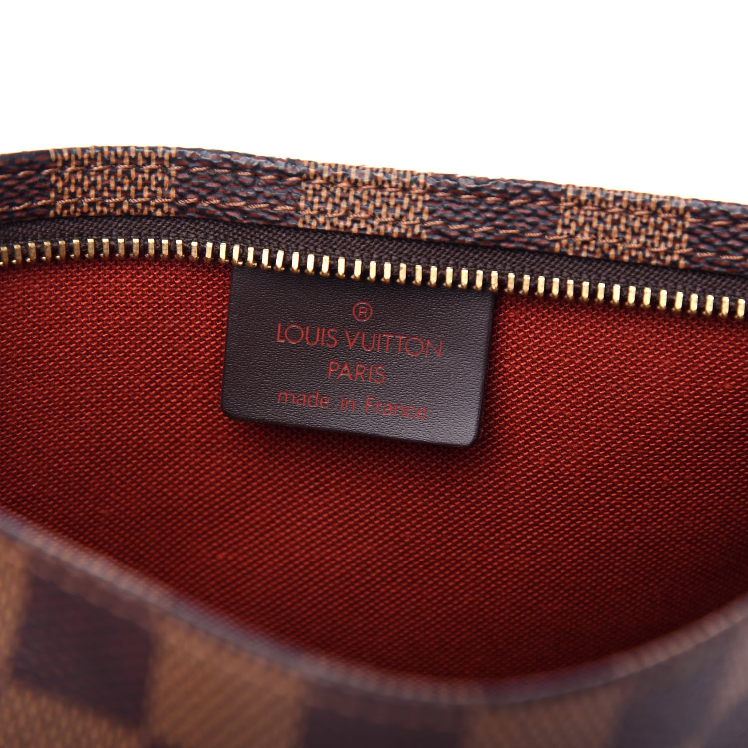 Louis Vuitton Damier Ebene Navona Pochette Accessories 6 of 10