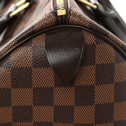 Louis Vuitton Damier Ebene Speedy 30 6 of 10