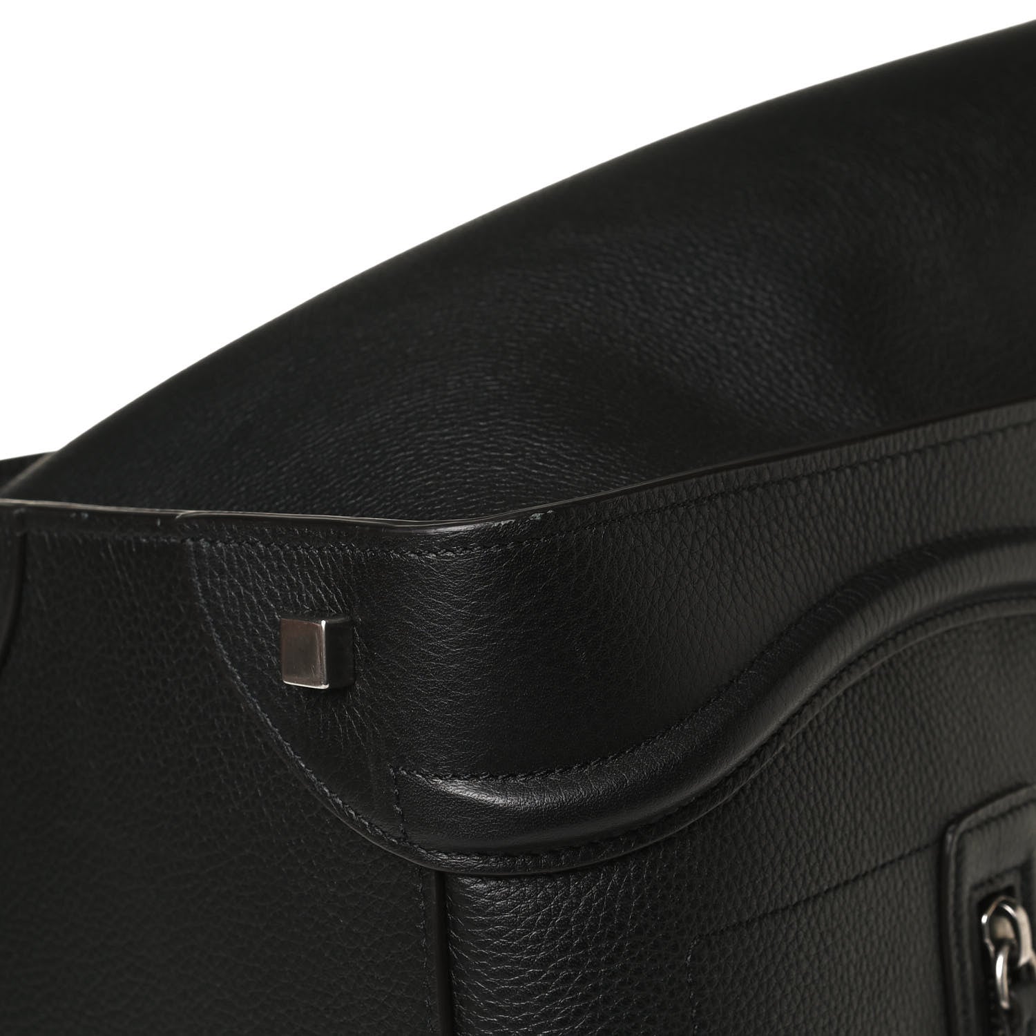 Celine Drummed Calfskin Mini Luggage Black 16 of 17