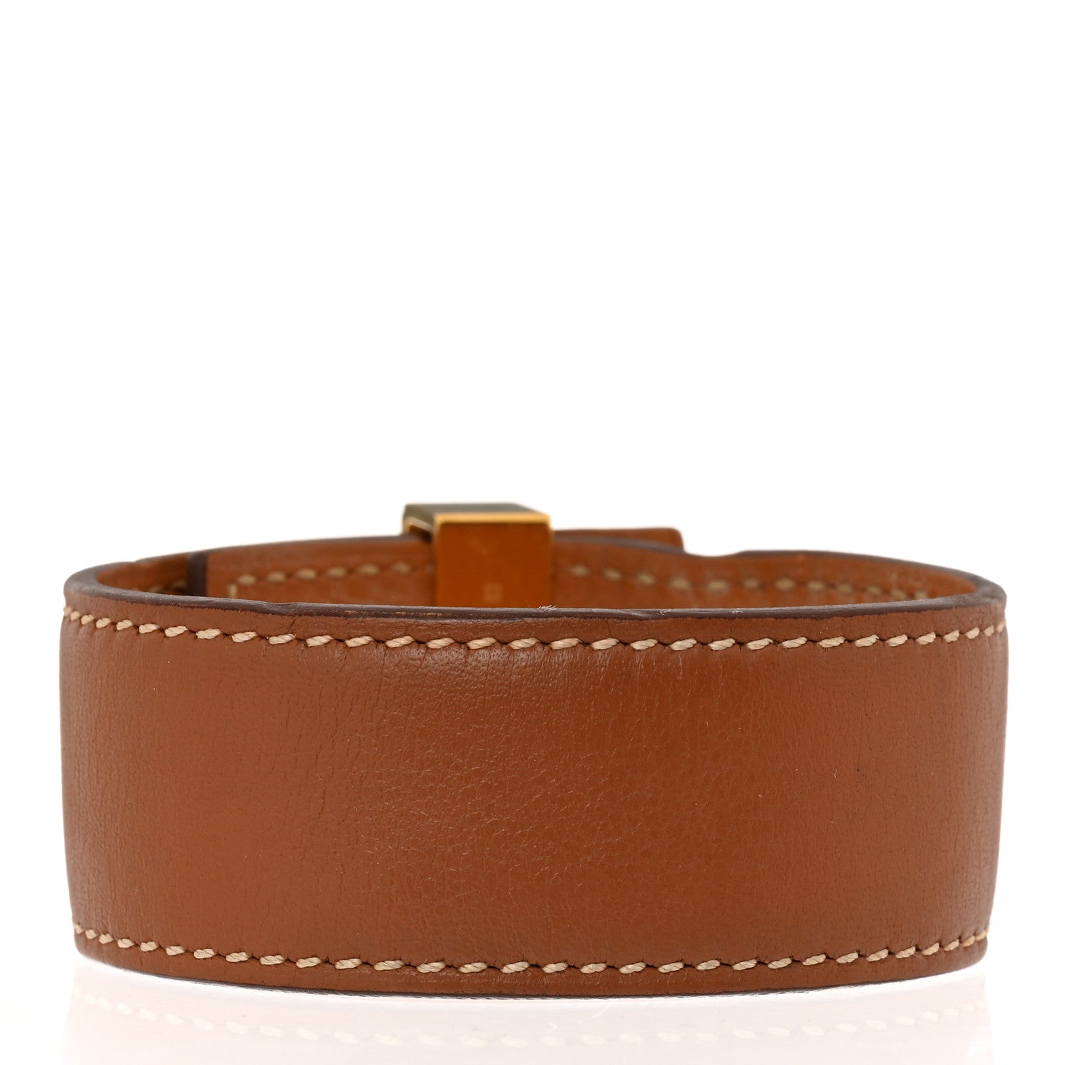 Hermes Epsom Collier de Chien CDC 24 Bracelet T2 Gold 3 of 6