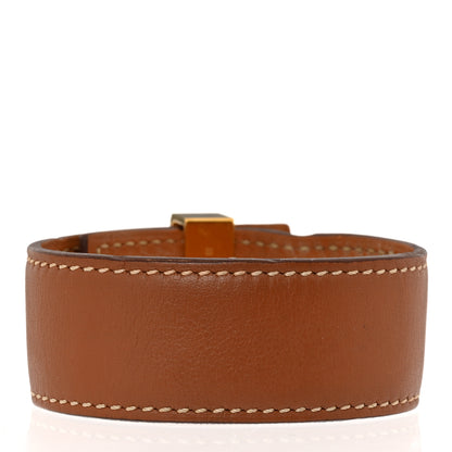Hermes Epsom Collier de Chien CDC 24 Bracelet T2 Gold 3 of 6