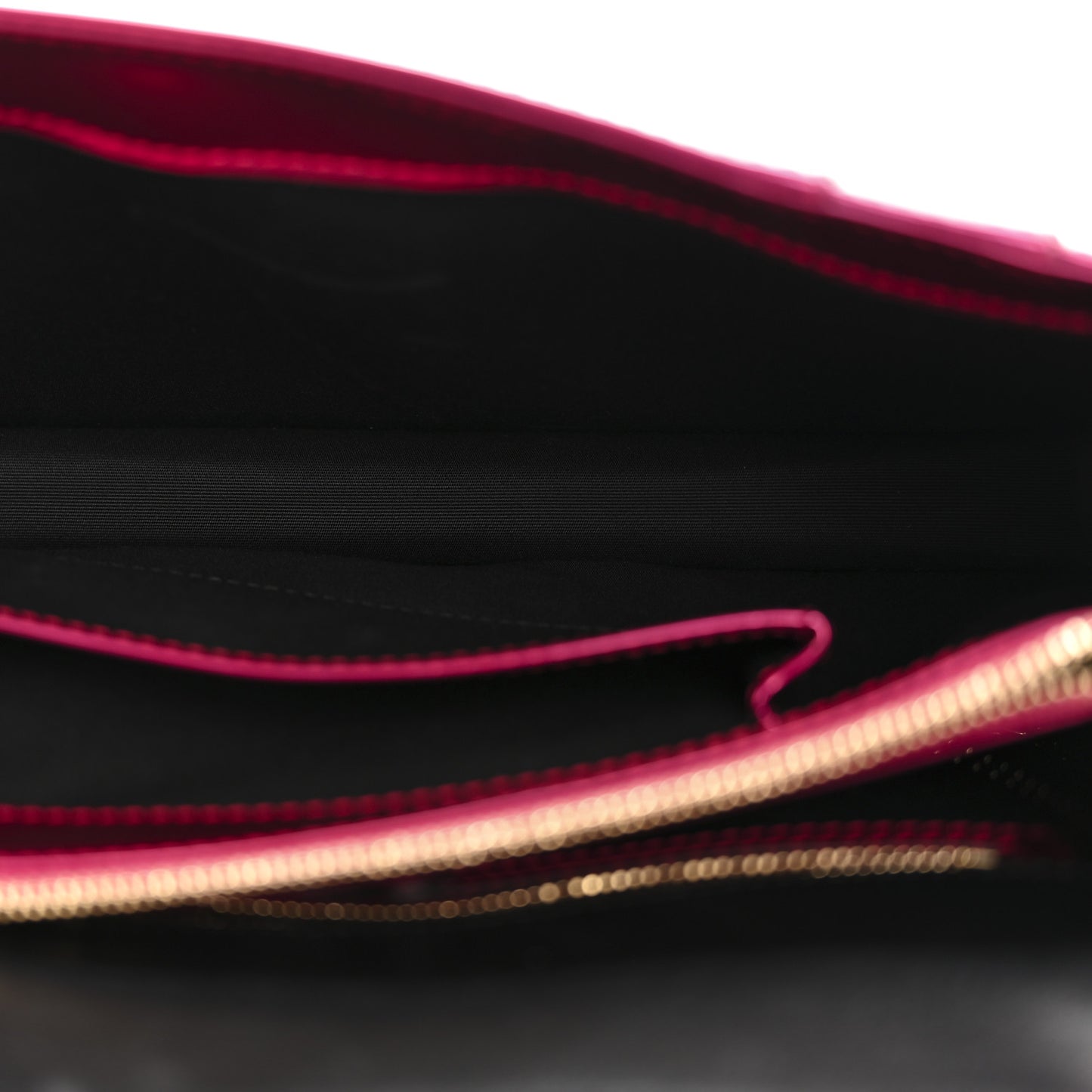Metallic Calfskin Serpenti Forever Shoulder Bag Red