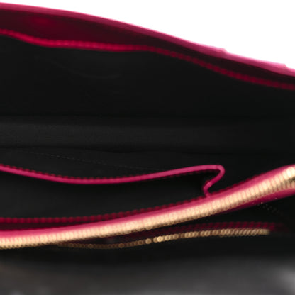 Bulgari Metallic Calfskin Serpenti Forever Shoulder Bag Red 6 of 11