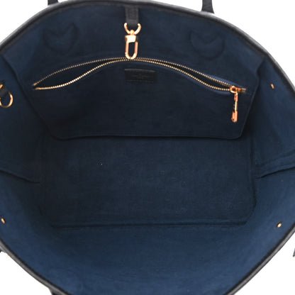 Louis Vuitton Empreinte Monogram Giant Neverfull MM Black 6 of 9