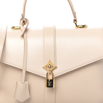 Louis Vuitton Grained Smooth Calfskin Rose Des Vents PM Creme 9 of 9