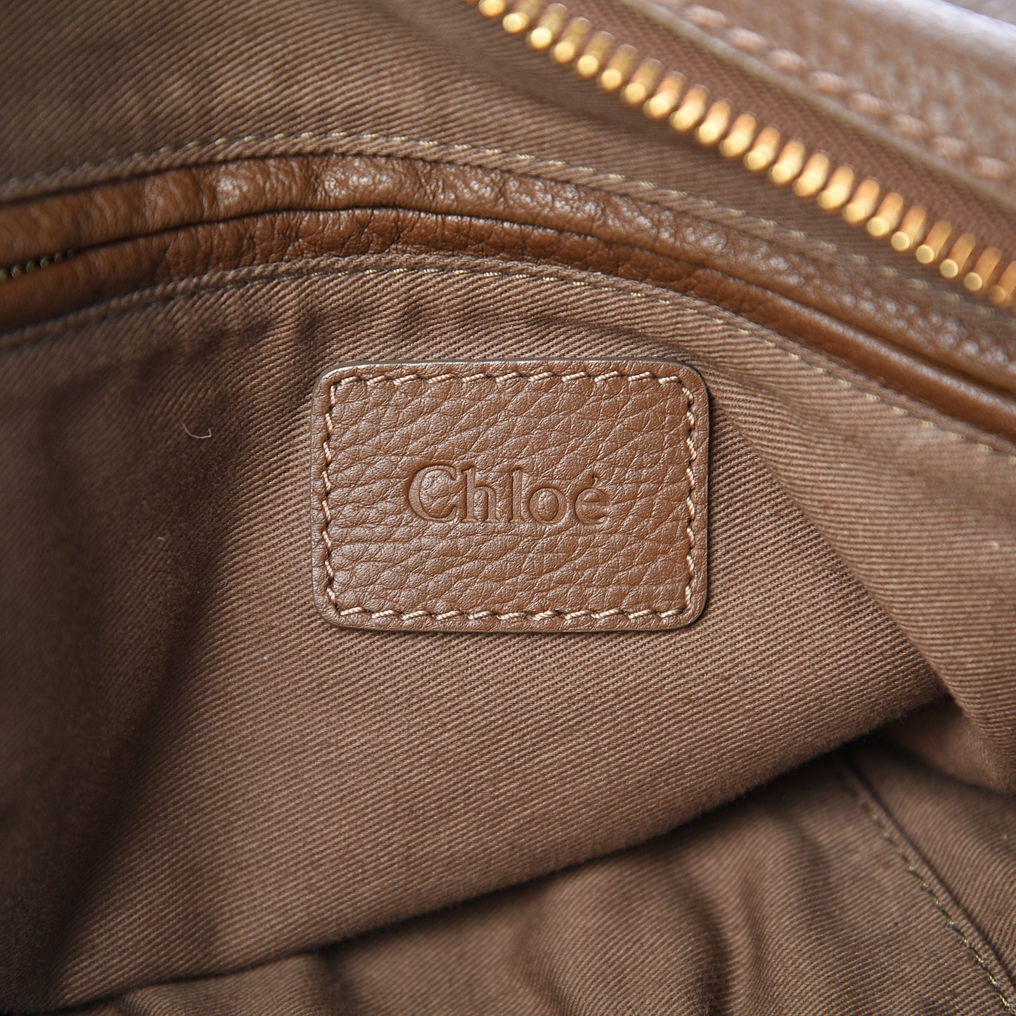 Calfskin Large Marcie Satchel Barbour Khaki