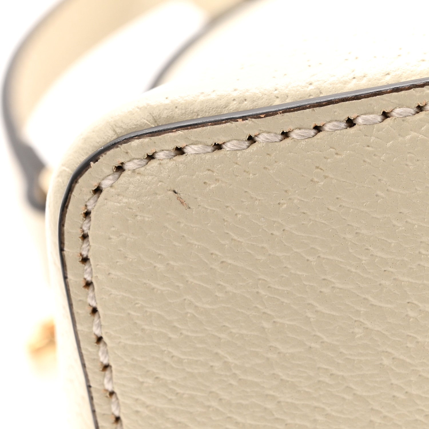 Gucci Textured Dollar Calfskin Web Small Ophidia Dome Shoulder Bag Mystic White 11 of 11