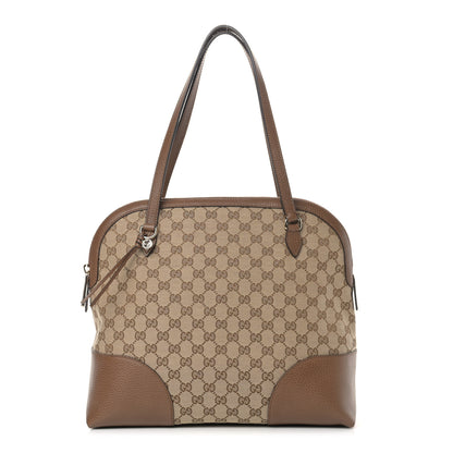Gucci Monogram Medium Bree Shoulder Bag Beige Tabacco 1 of 9