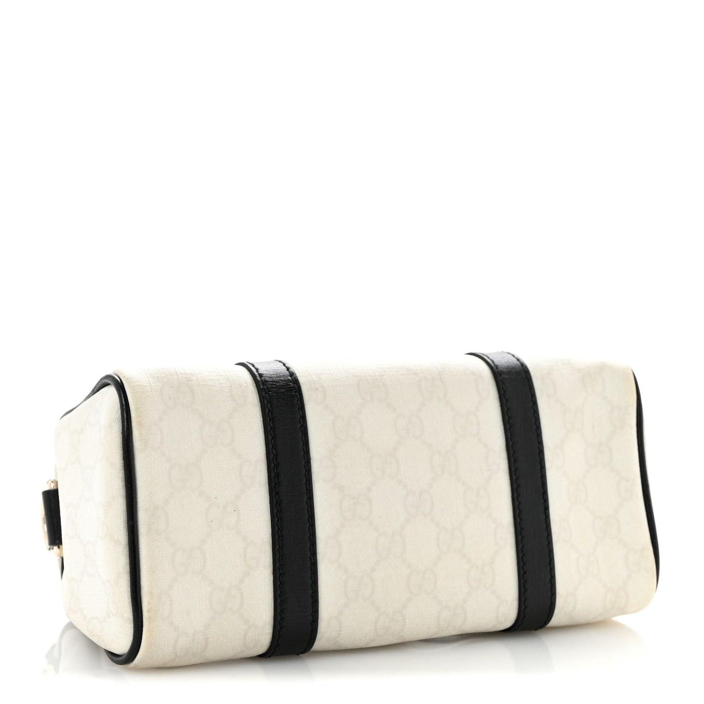 GG Plus Monogram Small Joy Boston White Black