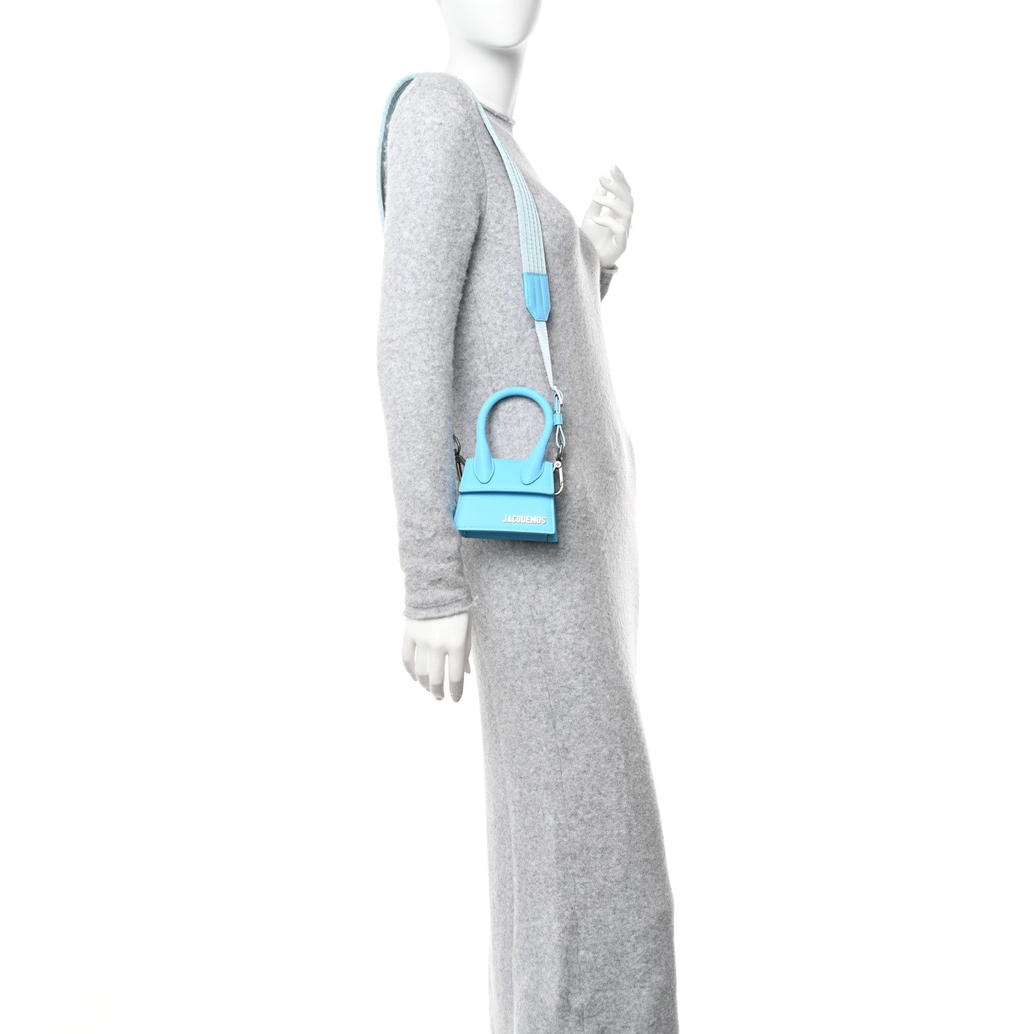 Jacquemus Smooth Calfskin Le Chiquito Homme Blue 2 of 11