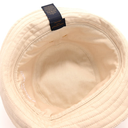Louis Vuitton Cotton Jacquard Monogram LVacation Reversible Hat S White 7 of 9