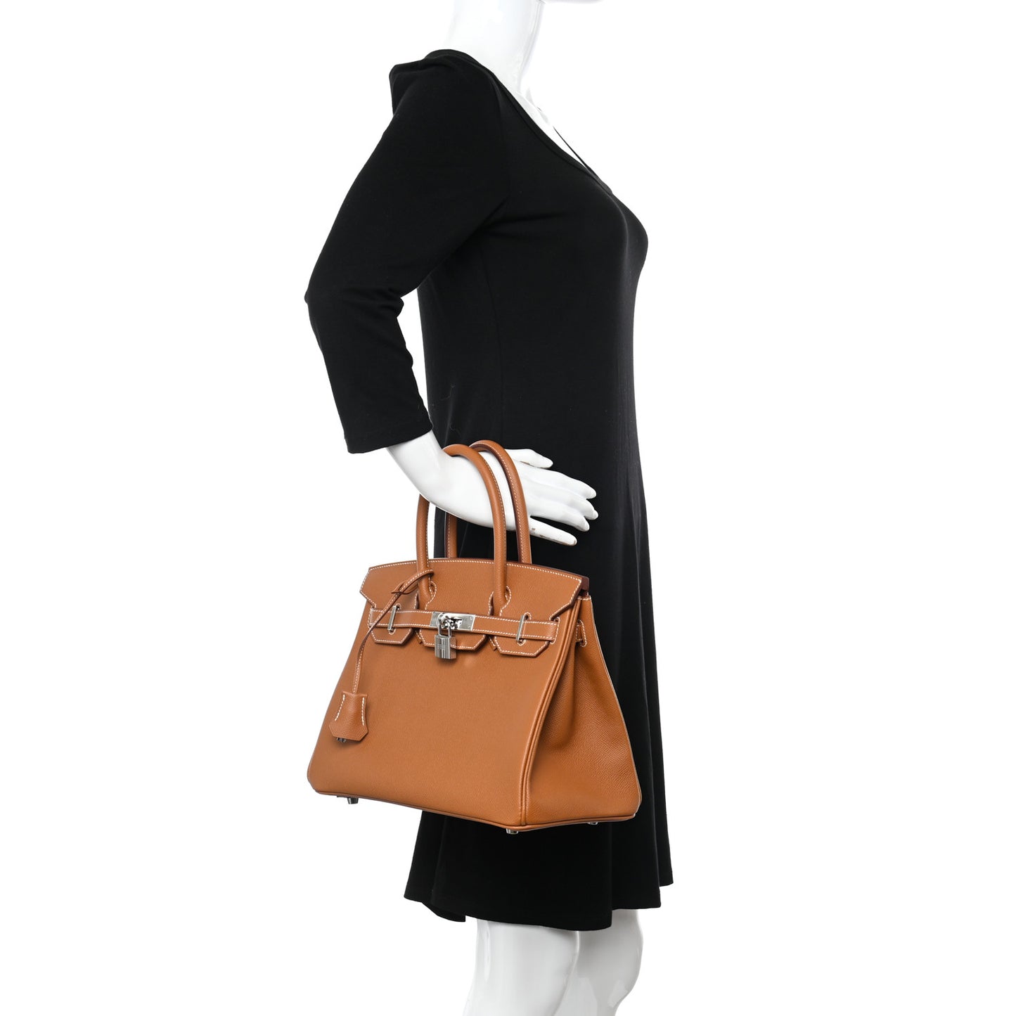 Epsom Birkin 30 Gold
