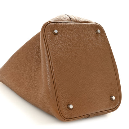 Hermes Taurillon Clemence Picotin Lock 22 MM Alezan 8 of 9