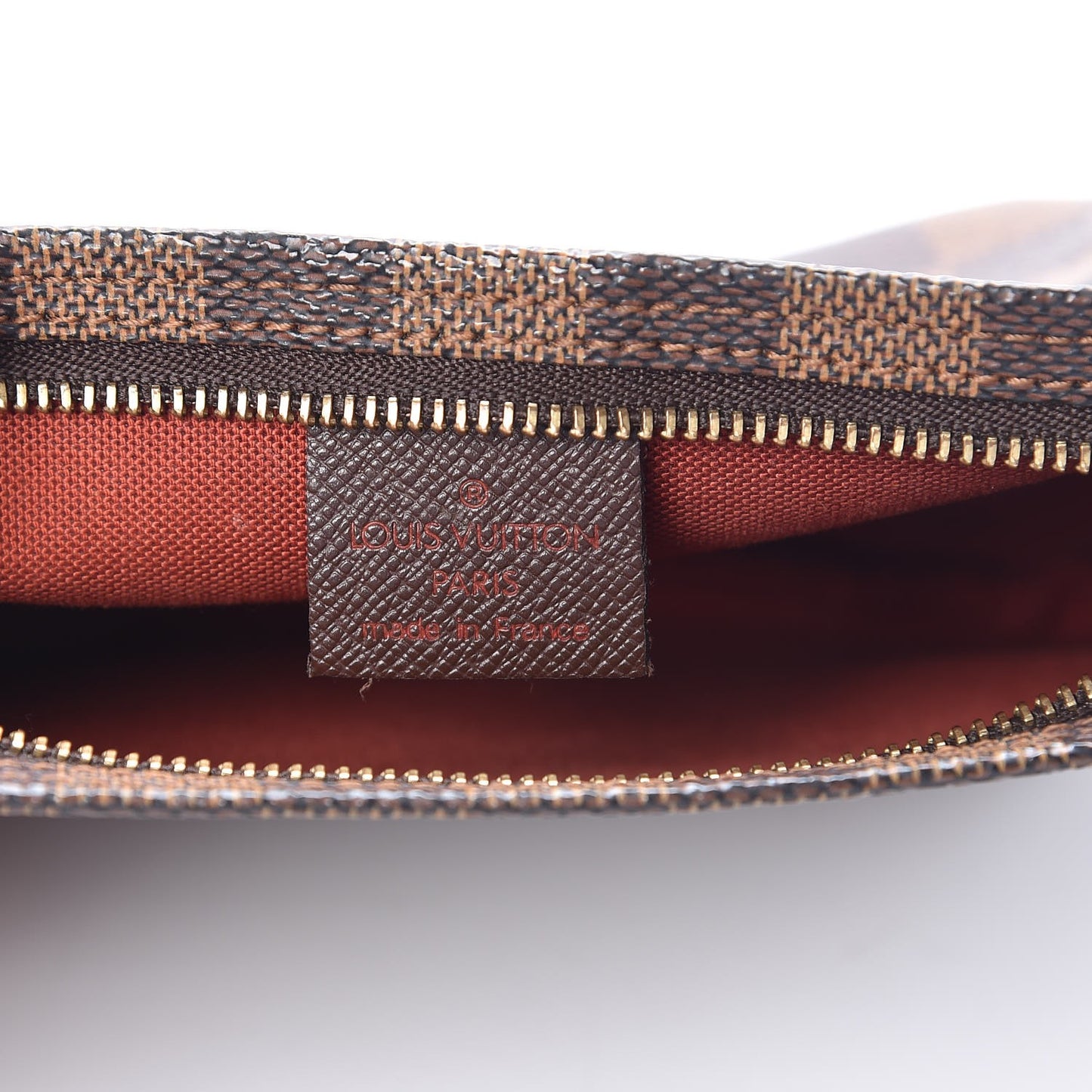 Damier Ebene Trousse Make Up Bag Pochette