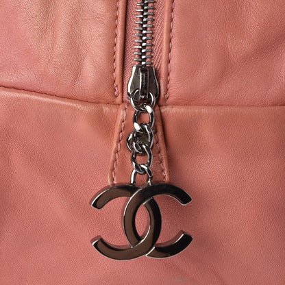 Chanel Smooth Calfskin Medium Luxe Ligne Bowler Pink 9 of 9