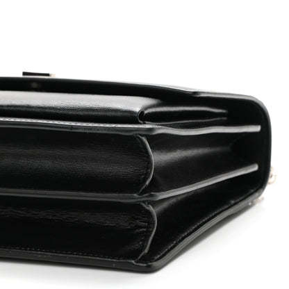 Saint Laurent Calfskin Medium Monogram Sunset Black 10 of 10