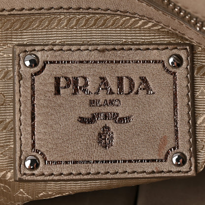Prada Nappa Gaufre Tote Ghiaccio 6 of 12