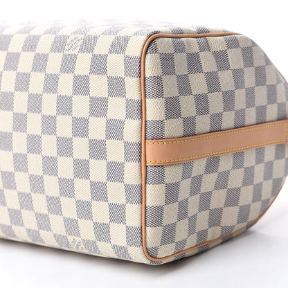 Louis Vuitton Damier Azur Speedy Bandouliere 30 7 of 11