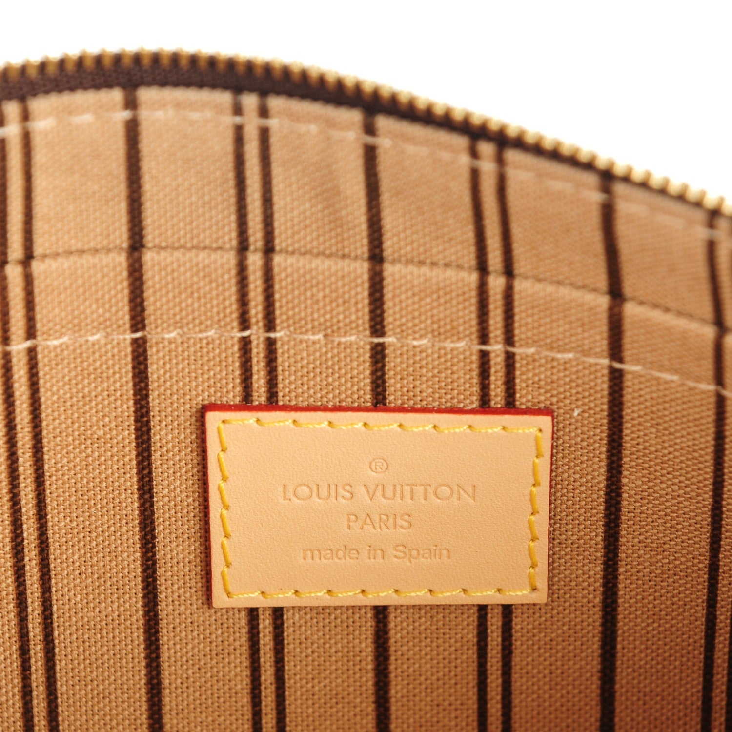 Louis Vuitton Monogram Neverfull MM GM Pochette 6 of 7
