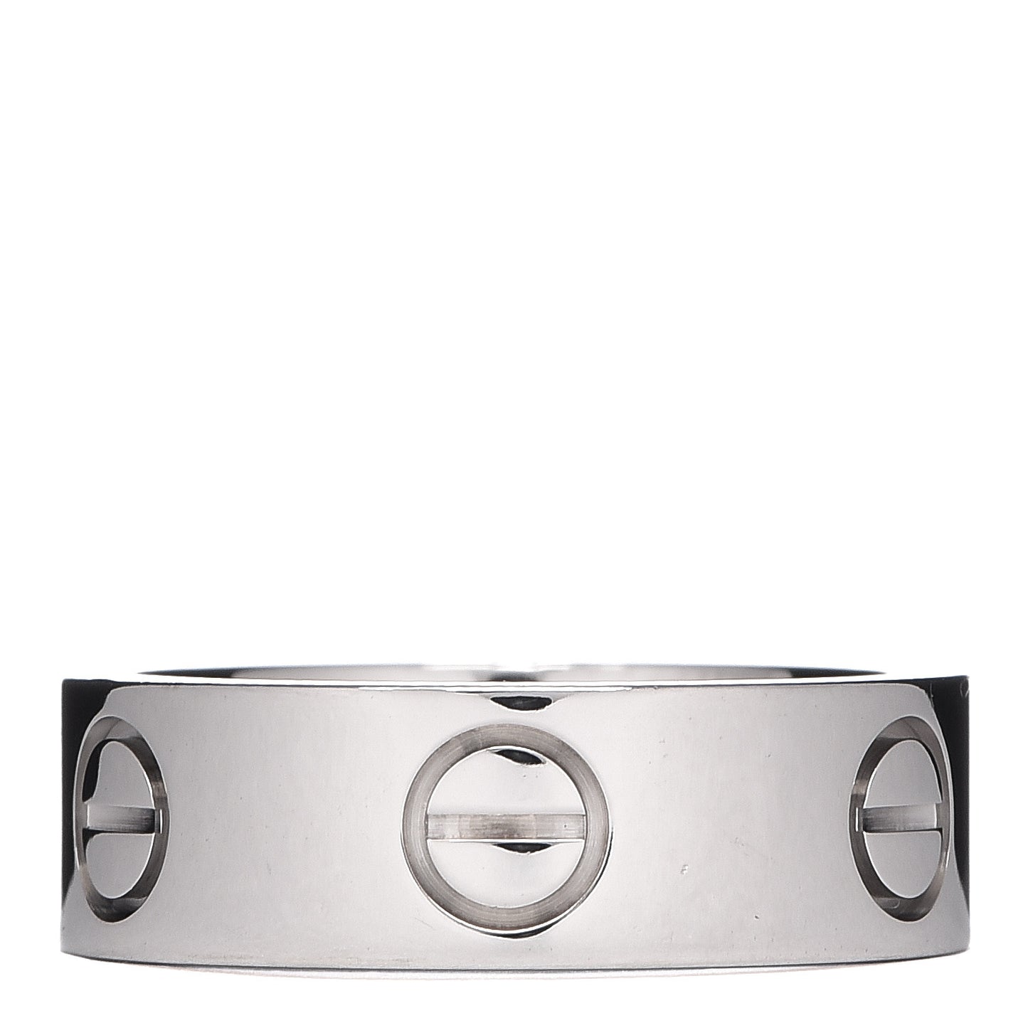 18K White Gold 5.5mm LOVE Ring 47 4