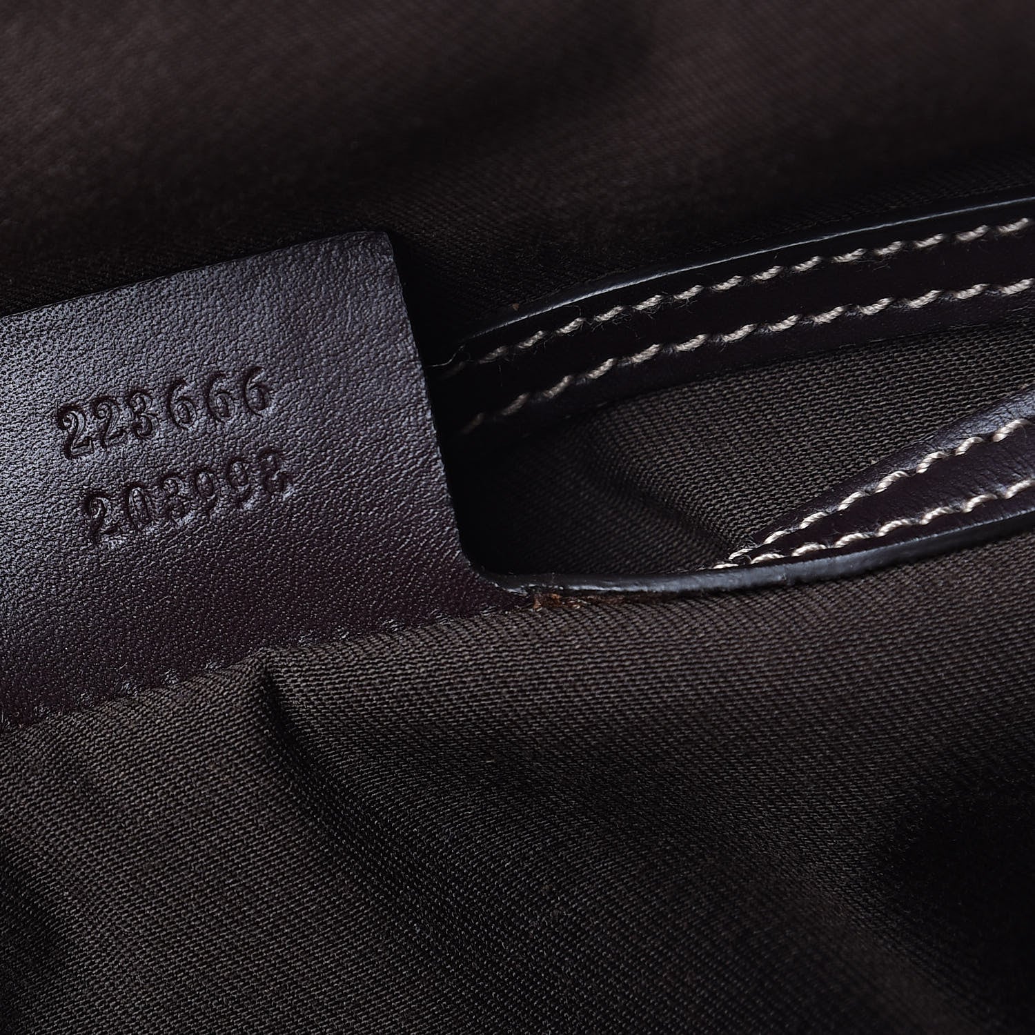 Gucci GG Plus Monogram Small Flap Messenger Bag Beige Dark Brown 7 of 13