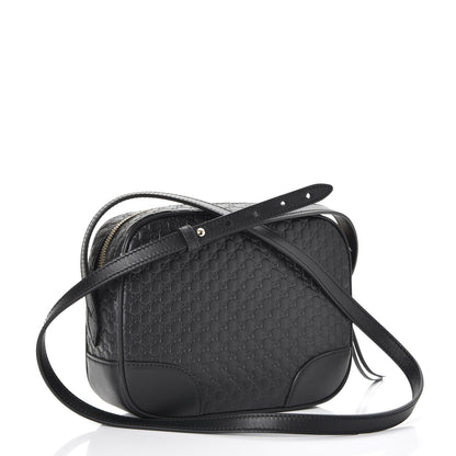 Gucci Microguccissima Mini Bree Messenger Bag Black 3 of 8