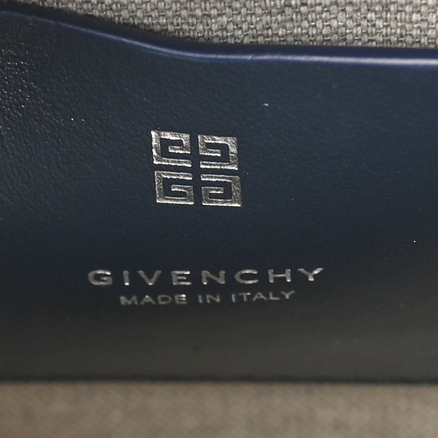 Givenchy Denim Mini Lock Antigona Shoulder Bag Blue 6 of 9