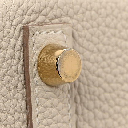 Hermes Togo Birkin 25 Craie 11 of 15