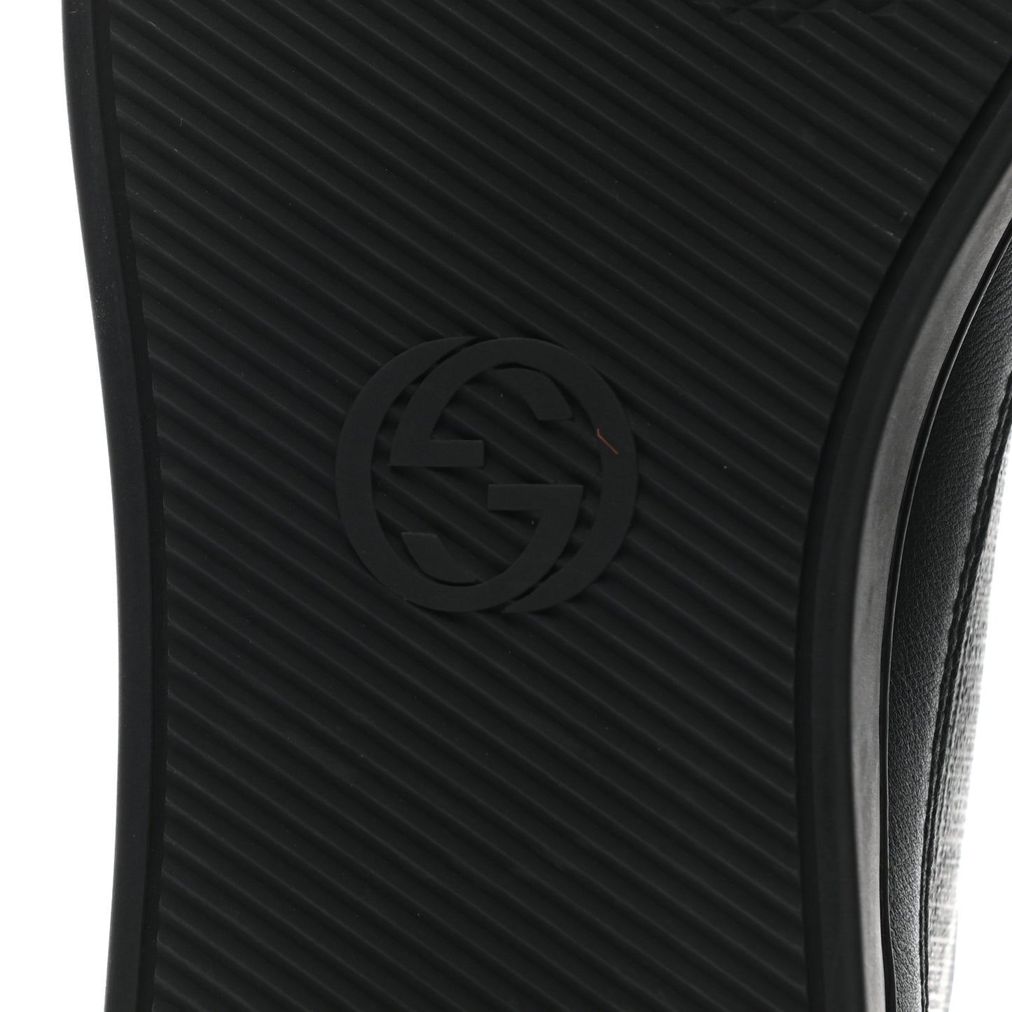 GG Supreme Monogram Mens Sneakers 8 Black