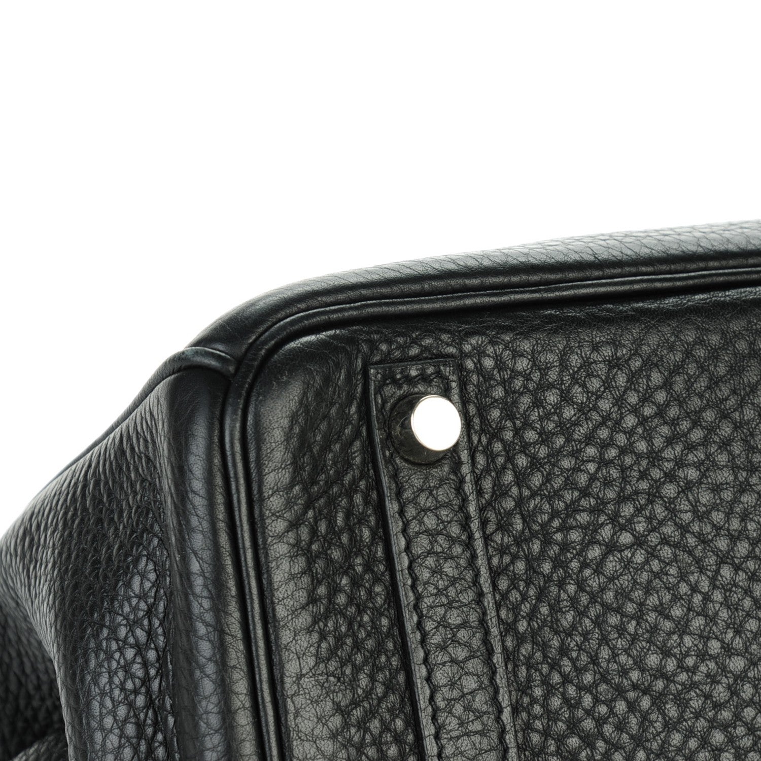 Hermes Taurillon Clemence Birkin 30 Black 8 of 31