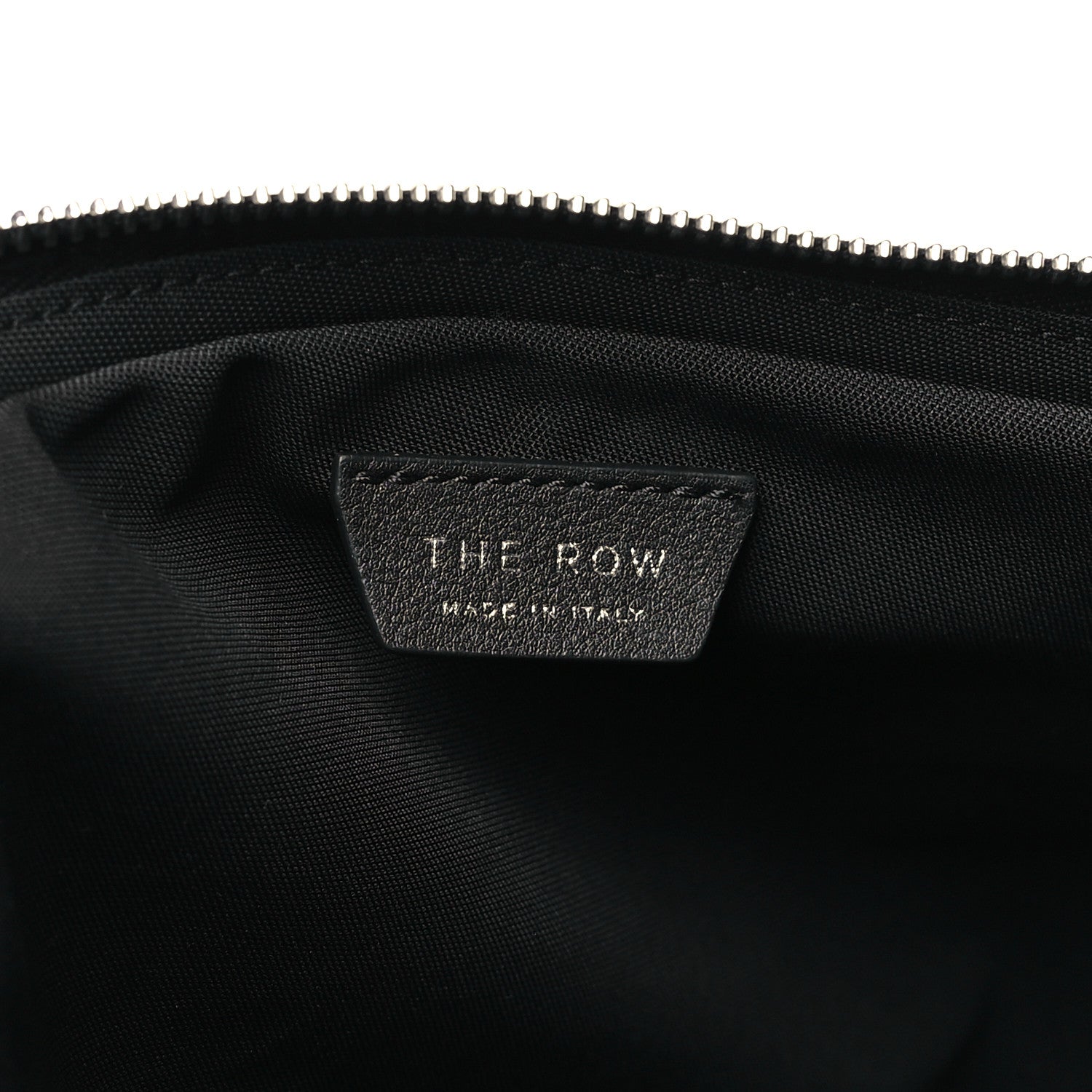 The Row Nylon Slouchy Banana Two Bag Black 6 of 8