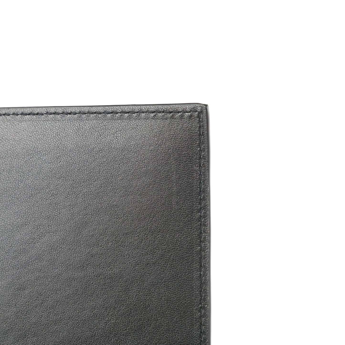 Calf Hair Monogram Chain Wallet Leopard