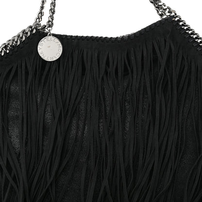 Stella McCartney Eco Suede Fringe Falabella Tote Black 8 of 10